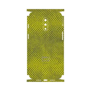MAHOOT Yellow Snake Skin-FullSkin Cover Sticker for OnePlus 7