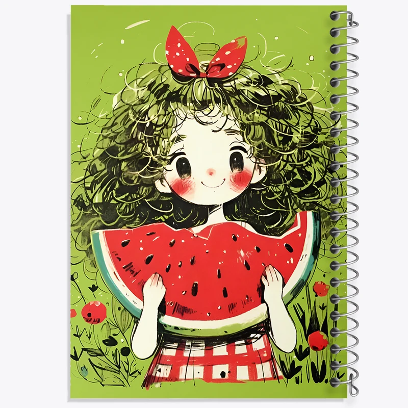 دفتر نقاشی 50 برگ خندالو طرح دخترانه یلدایی کد F7261