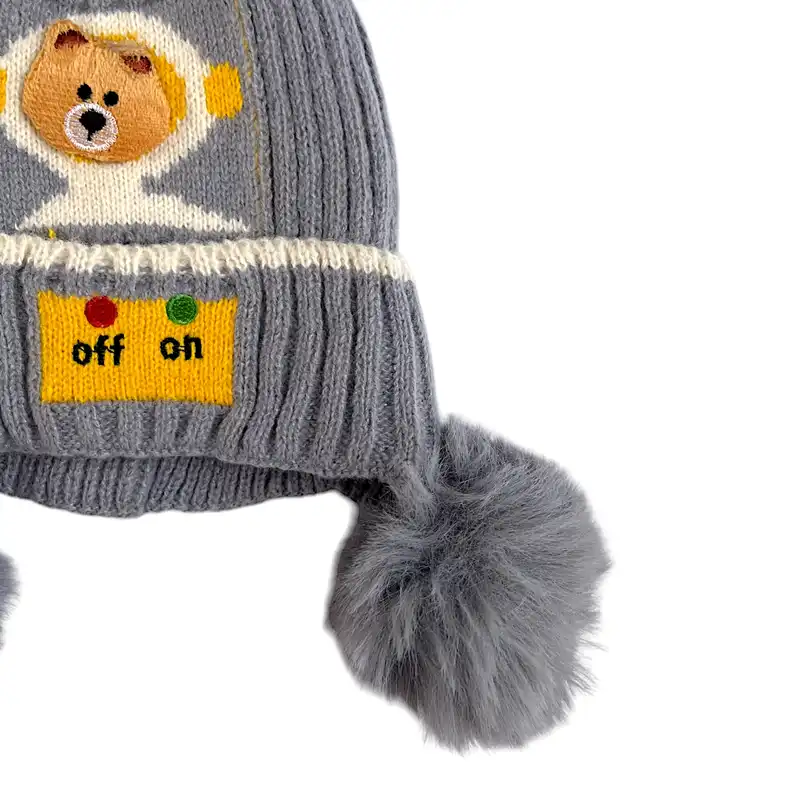 کلاه بافتنی بچگانه مدل ON