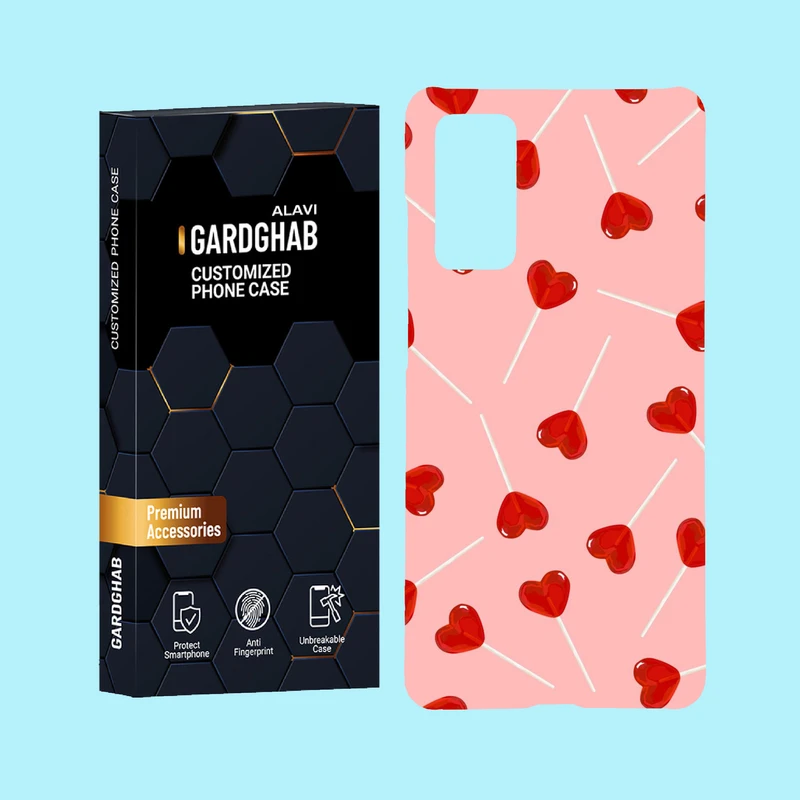 کاور گارد قاب علوی مدل عاشقانه مناسب برای گوشی موبایل سامسونگ Galaxy S20 FE