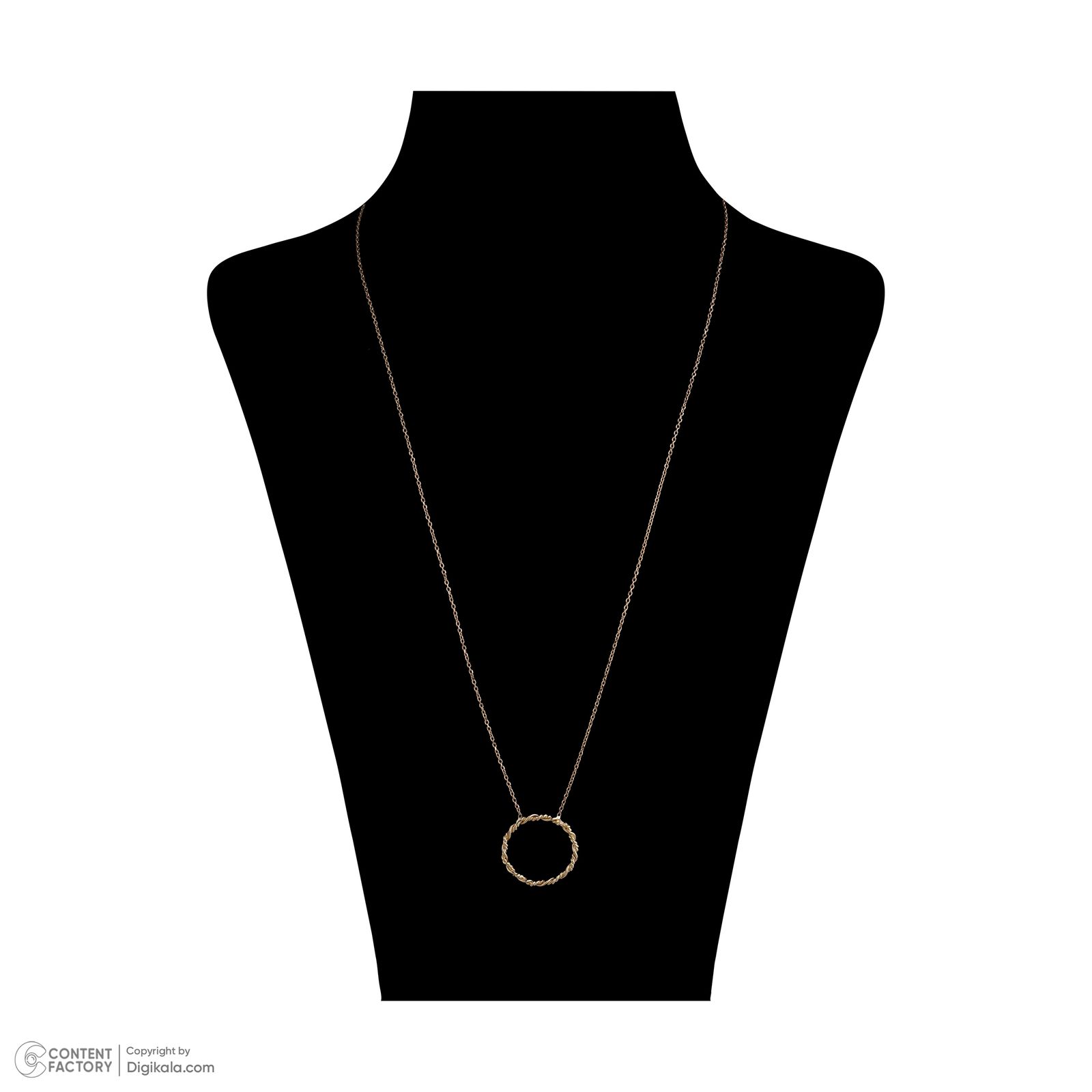 گردنبند طلا 18 عیار زنانه روبی آرت گالری مدل 21294473 -  - 3