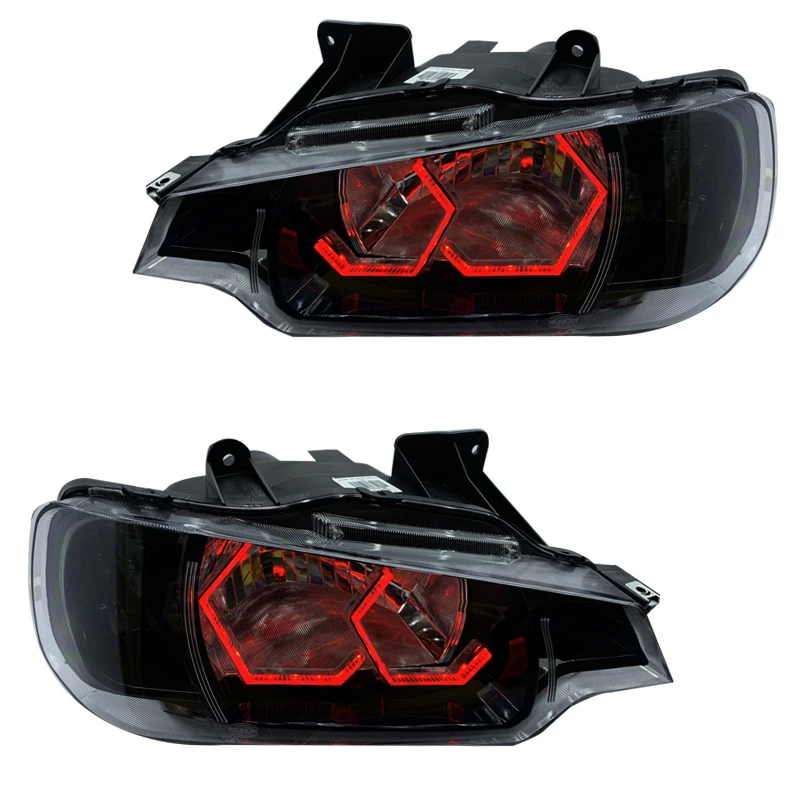 چراغ جلو خودرو گروه پژوهش صنعت مدرن مدل 3D-i8-R-B مناسب برای وانت آریسان بسته دو عددی