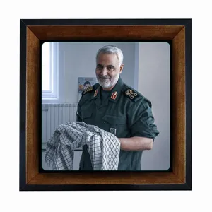 تابلو کاشی مبین ایده طرح شهید حاج قاسم سلیمانی کد   X27  -  m1134
