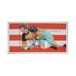 تمبر یادگاری مدل فوتبال کد ftb-613