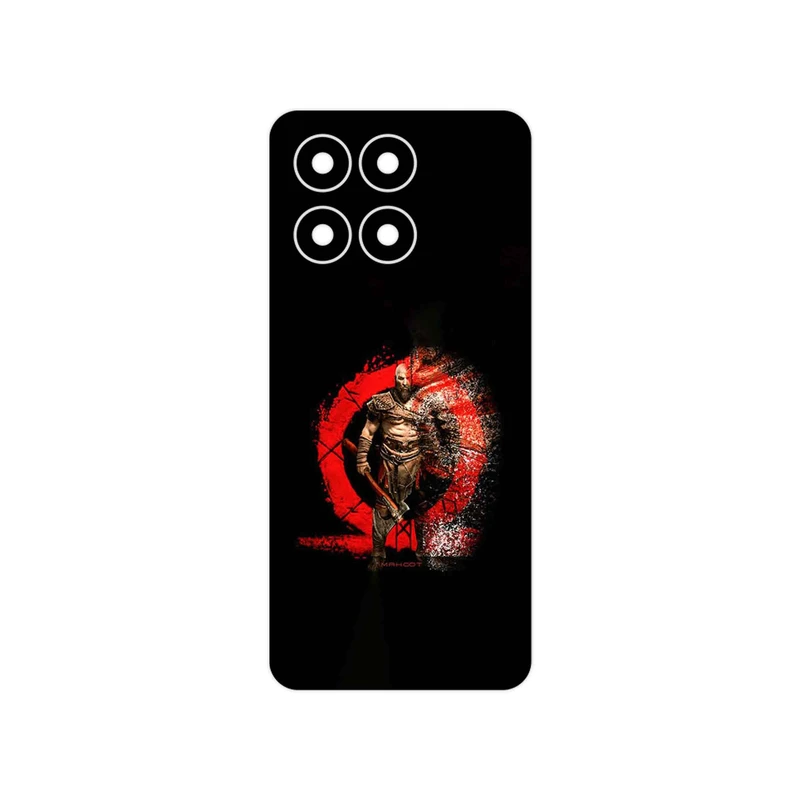 برچسب پوششی ماهوت مدل GOD_OF_WAR مناسب برای گوشی موبایل آنر X6a