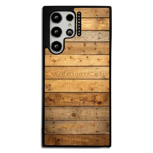 AKAM AMC-WSGS22U-WOOD-22 Cover For Samsung Galaxy S22 Ultra