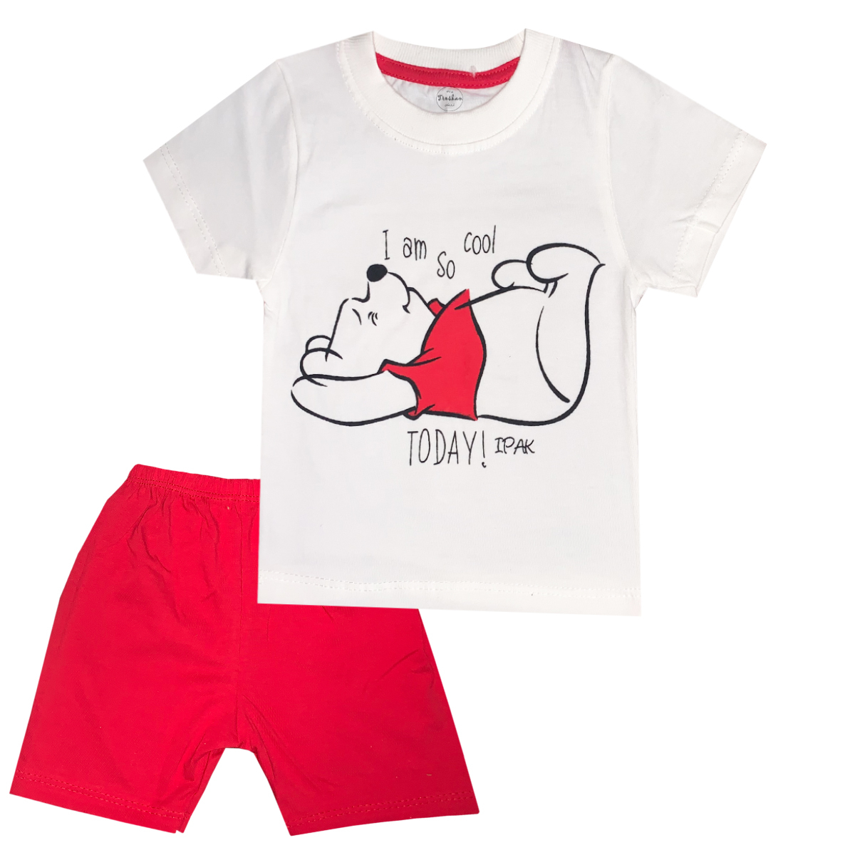 ست تی شرت و شلوار نوزادی تروسکان مدل bunny