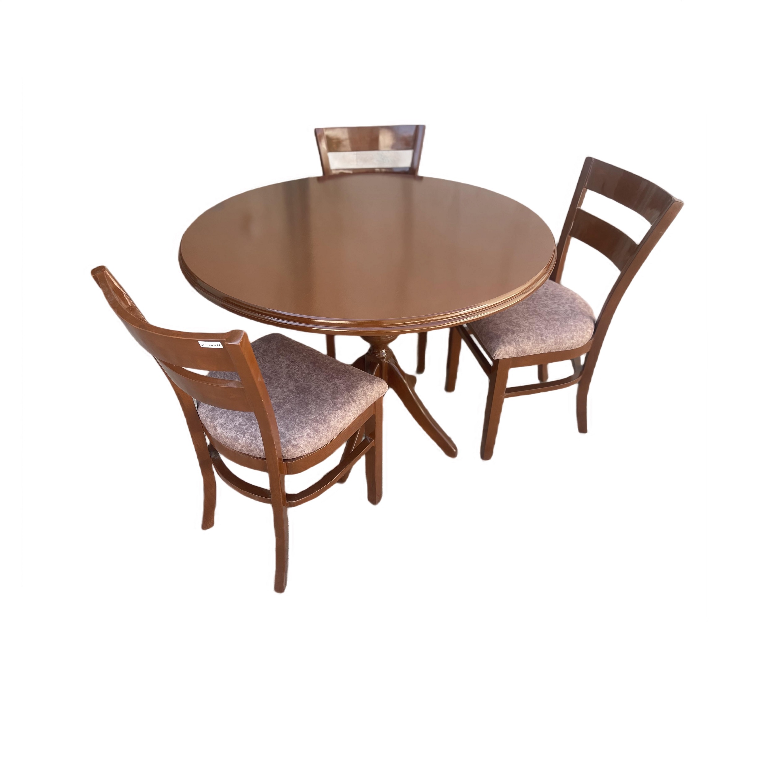 میز و صندلی ناهارخوری 4 نفره گالری چوب آشنایی مدل 763-Ro3
