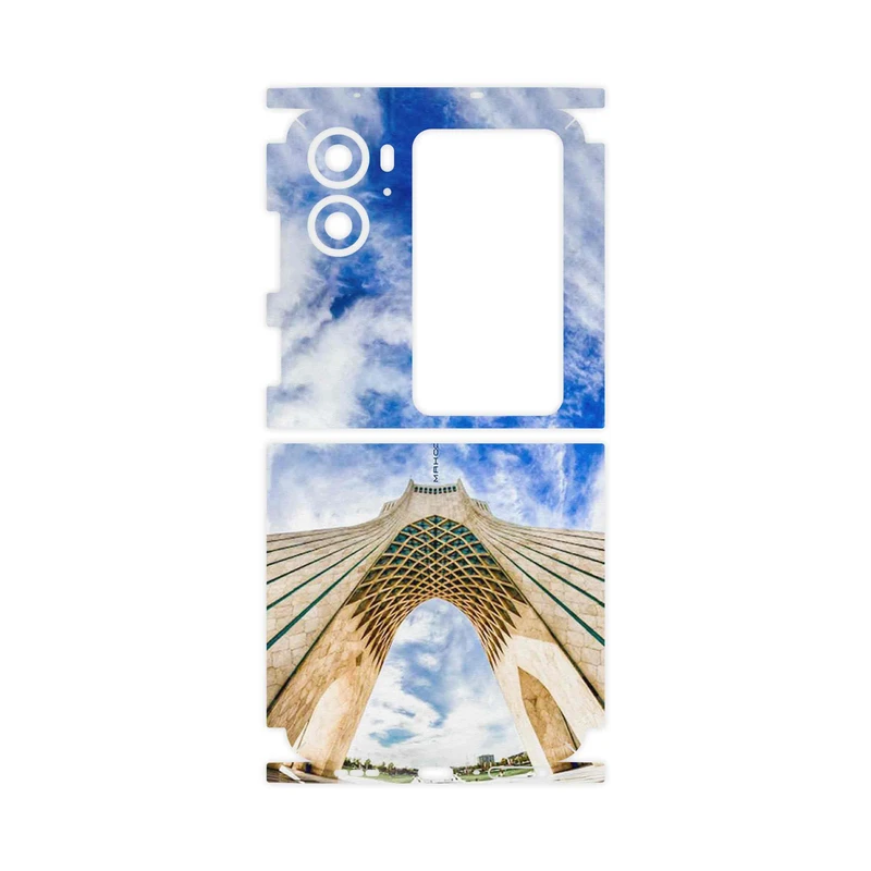 برچسب پوششی ماهوت مدل AZADI_Tower-FullSkin مناسب برای گوشی موبایل اپو Find N2 Flip