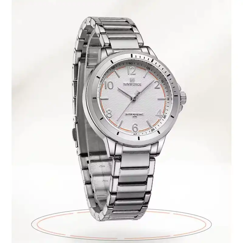 ساعت مچی عقربه ای زنانه نیوی فورس مدل NF5021SWS