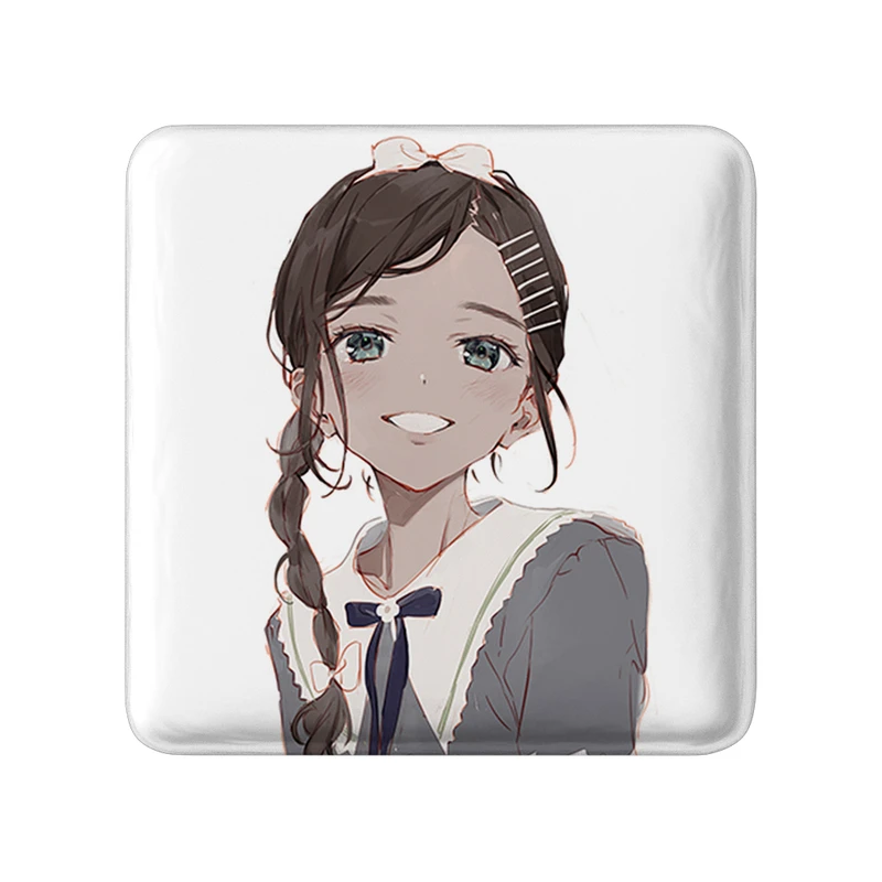 مگنت خندالو طرح ناگاسه انیمه واندر اگ پرایورتی مدل مربعی کد 34041