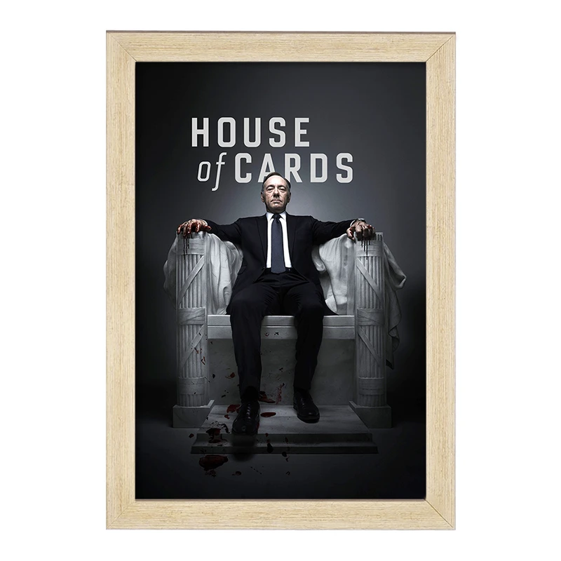تابلو خندالو مدل سریال House Of Cards کد 28146