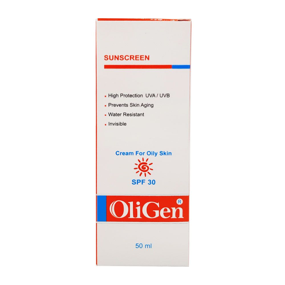 کرم ضد آفتاب بدون رنگ الی ژن SPF 30 مدل wrinkle reduce مناسب پوستهای چرب حجم 50 میلیلیتر