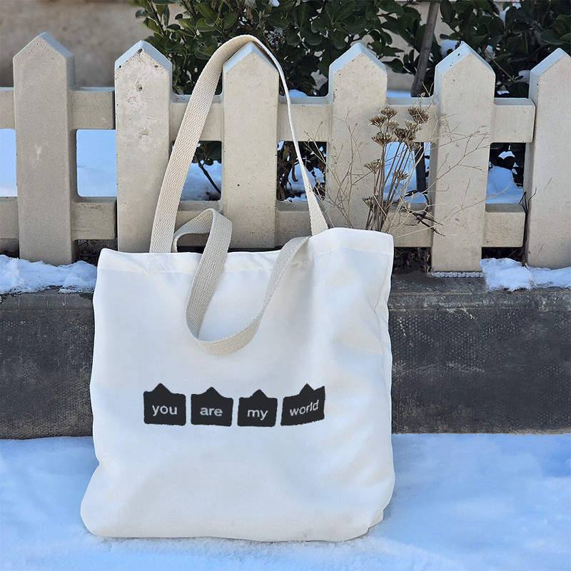 ساک خرید خندالو طرح تو جهان منی کد 10306