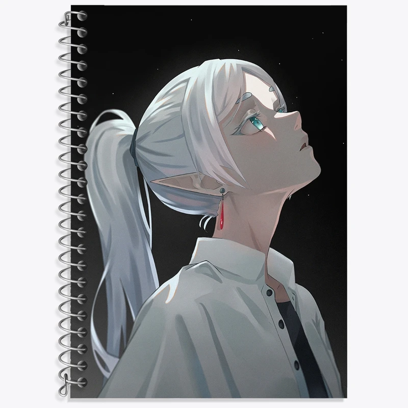 دفتر لغت 50 برگ خندالو طرح انیمه فریرن (Frieren) کد 33970