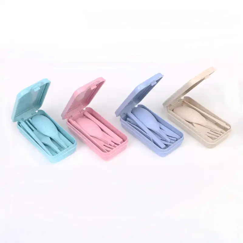 قاشق و چنگال سفری مدل 89800 مجموعه 5 عددی