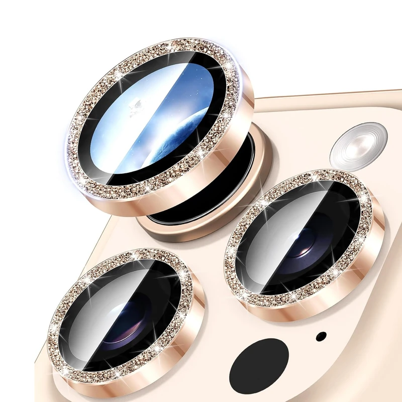 محافظ لنز دوربین گوف مدل Luxury مناسب برای گوشی موبایل اپل iPhone 13 Pro /13 Pro Max