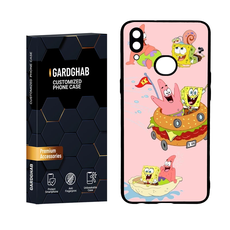 کاور گارد قاب مدل دور ژله ای فانتزی مناسب برای گوشی موبایل سامسونگ Galaxy A10s