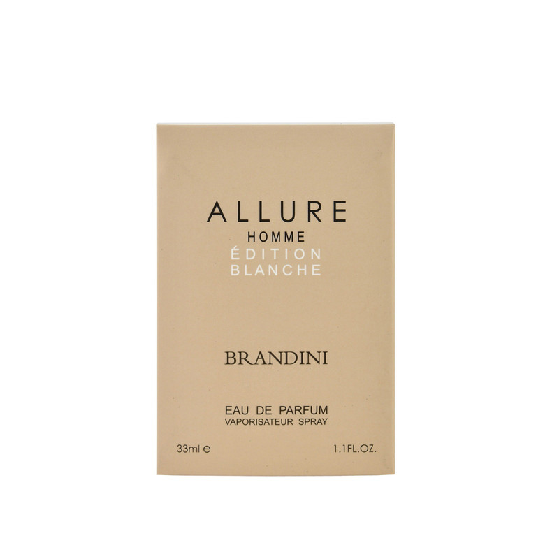 عطر جیبی مردانه برندینی مدل EDITION BLANCHE با رایحه معتدل حجم 33 میلی‌لیتر
