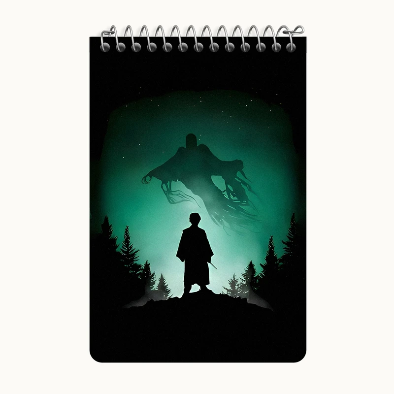 دفتر یادداشت 50 برگ خندالو طرح هری پاتر (Harry Potter) کد F9983