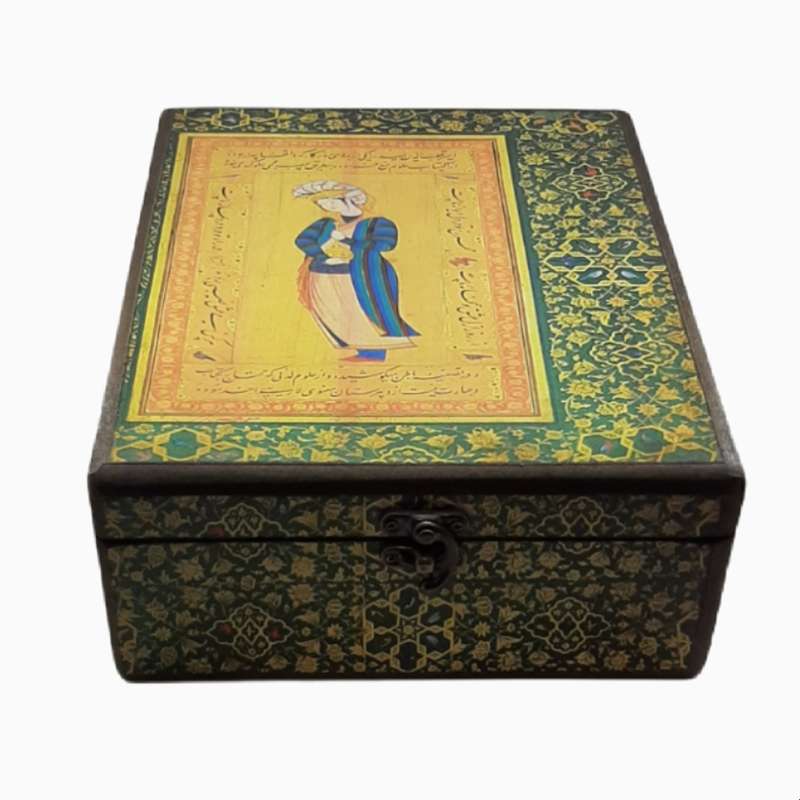 جعبه دمنوش طرح سنتی کد 01