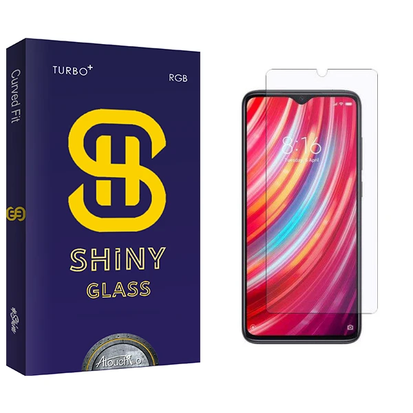 محافظ صفحه نمایش آتوچبو مدل Shiny Glass مناسب برای گوشی موبایل شیائومی Redmi Note 8