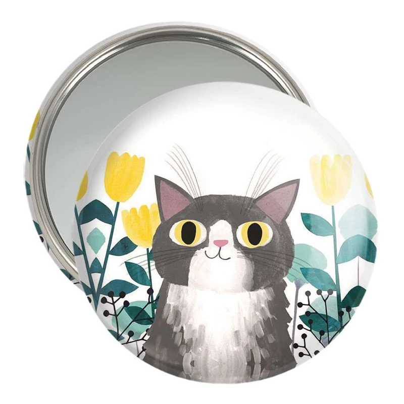 آینه جیبی خندالو طرح گربه  کد 5204