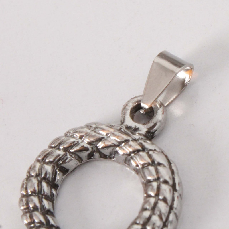 آویز گردنبند مدل مار کد 03