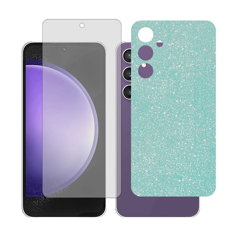 محافظ صفحه نمایش شفاف گلس مدل Together مناسب برای گوشی موبایل سامسونگ Galaxy A55 به همراه برچسب پوششی 