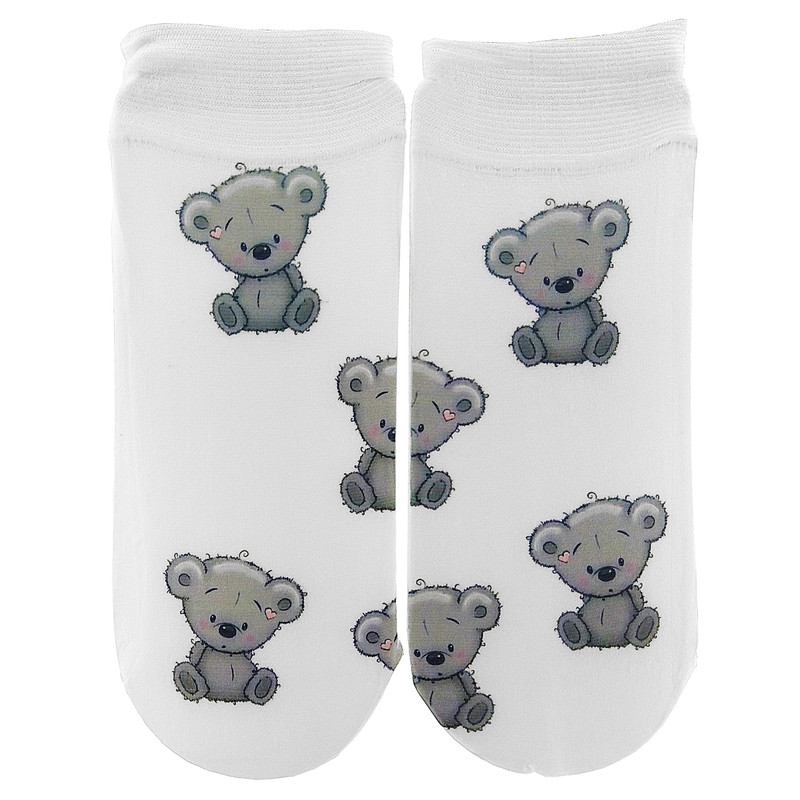 جوراب زنانه مدل خرس