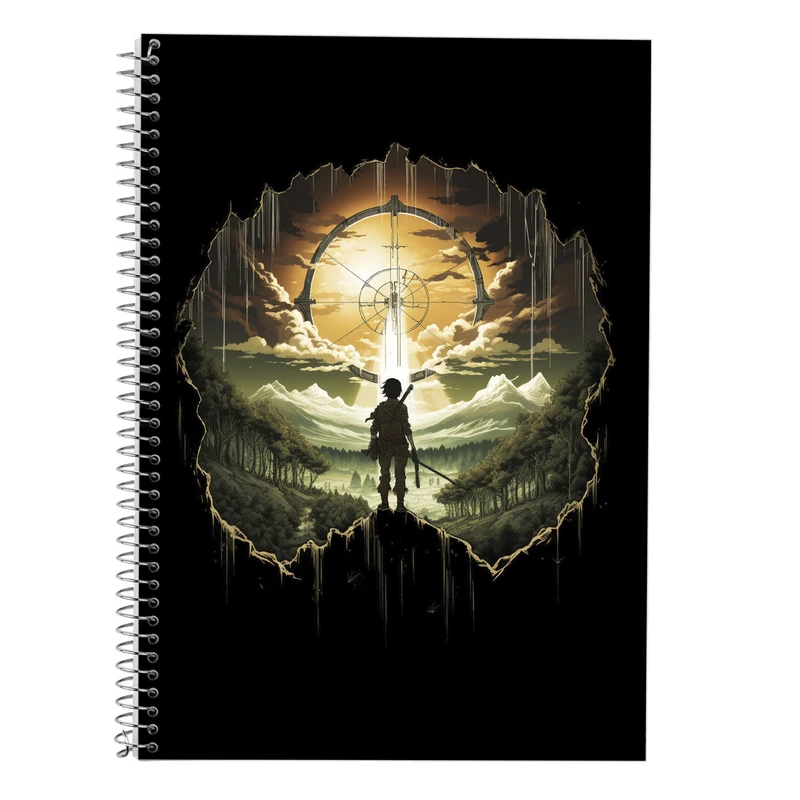 دفتر لغت 50 برگ مدوپد طرح تایتان Titan کد DF11926