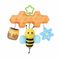 آنباکس آویز موزیکال تخت کودک سوزی طرح زنبورعسل مدل WLTH21-958 در تاریخ ۰۷ بهمن ۱۴۰۱