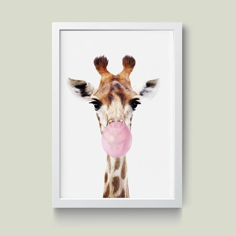 تابلو مدل Girrafe زرافه کد m1427-w