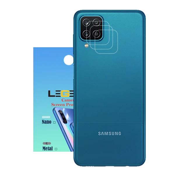 محافظ لنز دوربین نانو مدل nano-03 مناسب برای گوشی موبایل سامسونگ galaxy a12/a42 بسته 3 عددی
