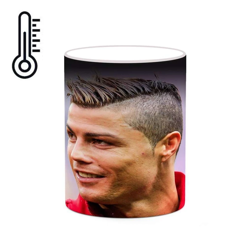 ماگ حرارتی کاکتی مدل کریستیانو رونالدو کد mgh24884