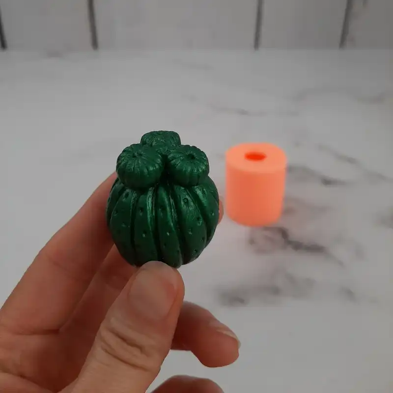 قالب شمع مدل کاکتوس B مجموعه 4 عددی