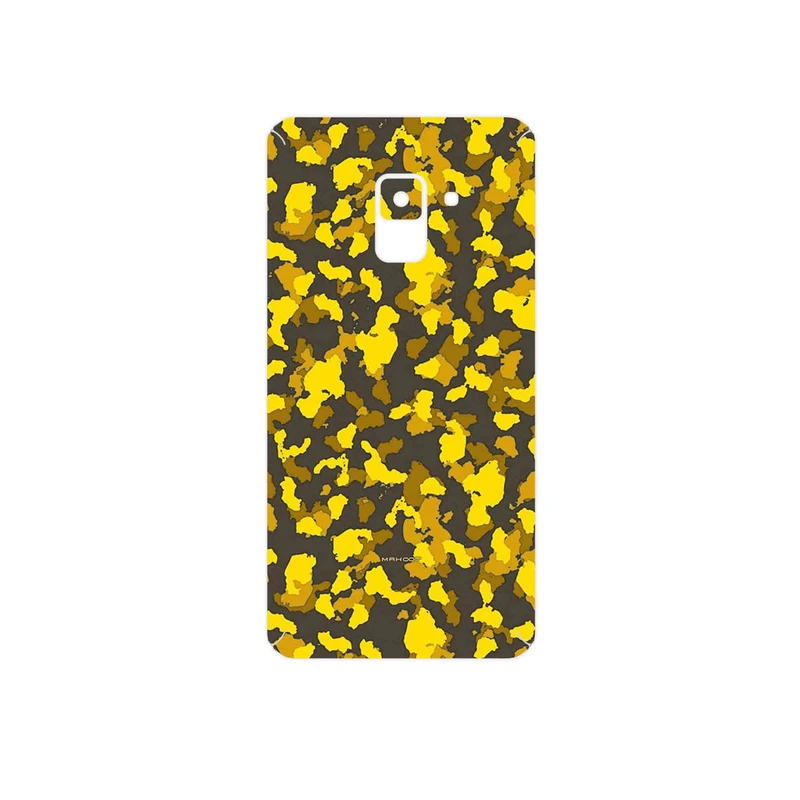 برچسب پوششی ماهوت مدل Yellow Infantry Army مناسب برای گوشی موبایل سامسونگ Galaxy A8 2018