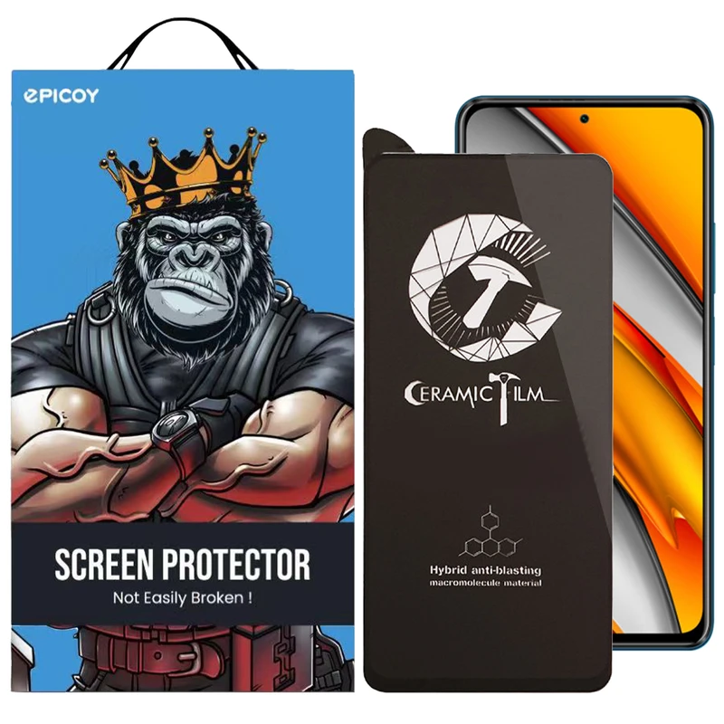 محافظ صفحه نمایش سرامیکی اپیکوی مدل CR7 مناسب برای گوشی موبایل شیائومی Poco F3 / Redmi K40 / K40 Pro/K40 Pro Plus / Mi 11i / Mi 11X / Mi 11X Pro