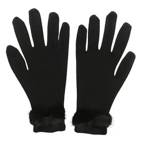 دستکش زنانه مدل خز دار مدل dan