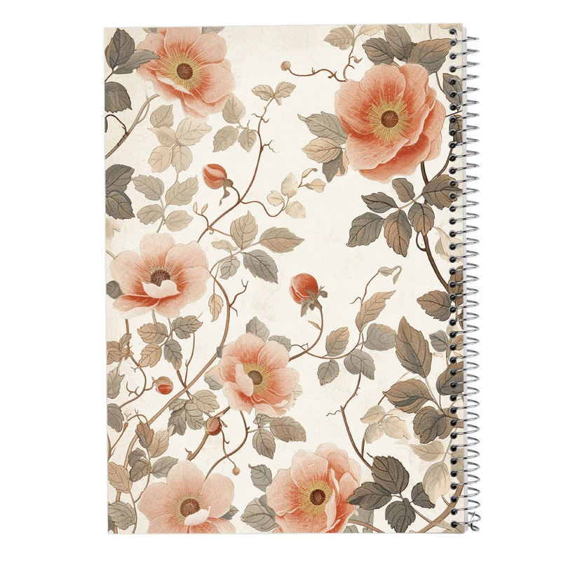 دفتر نقاشی 50 برگ مدوپد مدل گل کد DF13375