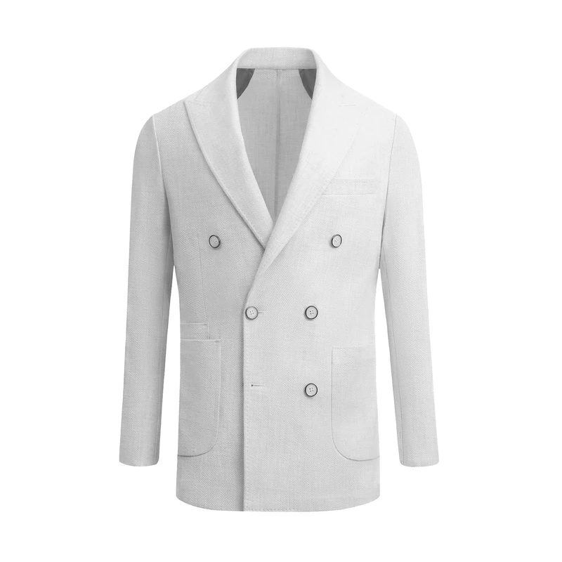 کت تک رسمی مردانه کروم مدل دبل برست 2610201