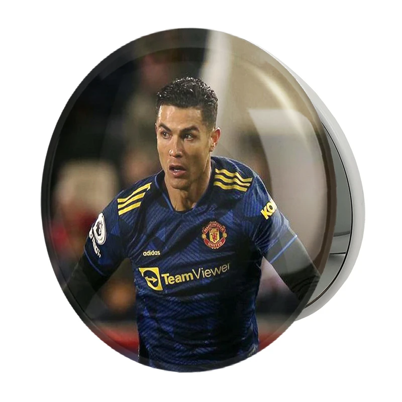 آینه جیبی خندالو طرح کریستیانو رونالدو مدل تاشو کد 13926 