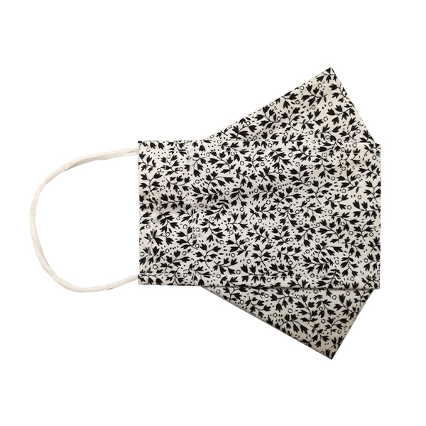 ماسک پارچه‌ای مدل سه بعدی طرح شاخه