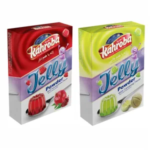 پودر ژله انار و طالبی کهربا - 100 گرم مجموعه 2 عددی