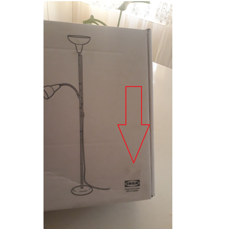 آباژور ایستاده ایکیا کد 404.863.92