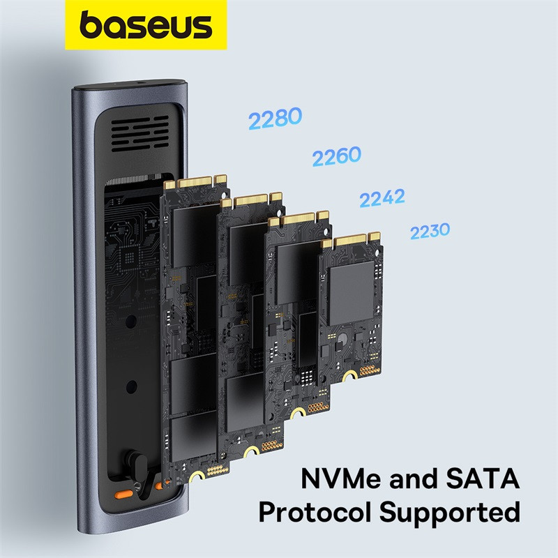 باکس هارد M.2/NVME بیسوس مدل  FlyJoy Series BS-OH155