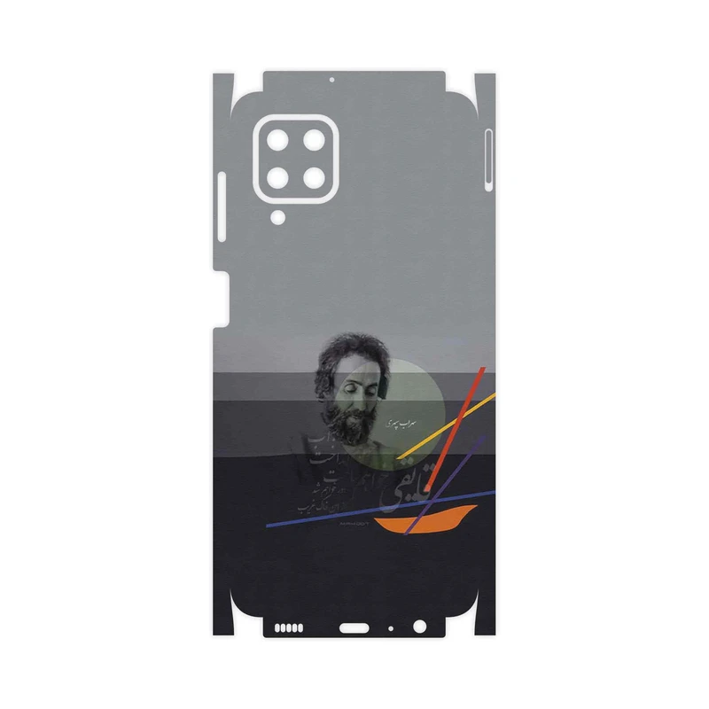 برچسب پوششی ماهوت مدل Sohrab Sepehri-FullSkin مناسب برای گوشی موبایل سامسونگ Galaxy F22