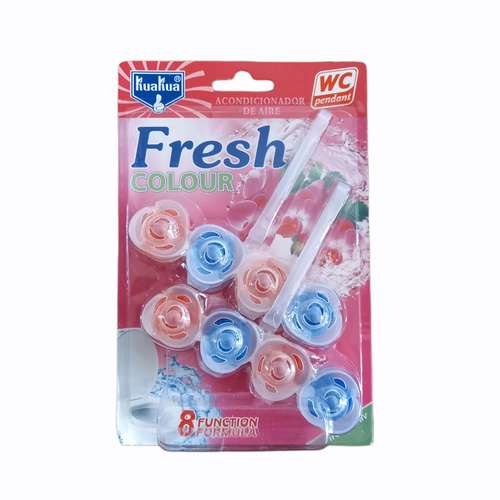  قرص جرم گیر توالت فرنگی کواکوا مدل گل کد SU بسته 8 عددی