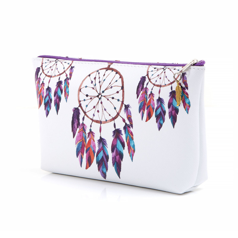 کیف لوازم آرایش زنانه مدل پر کد IDM 381