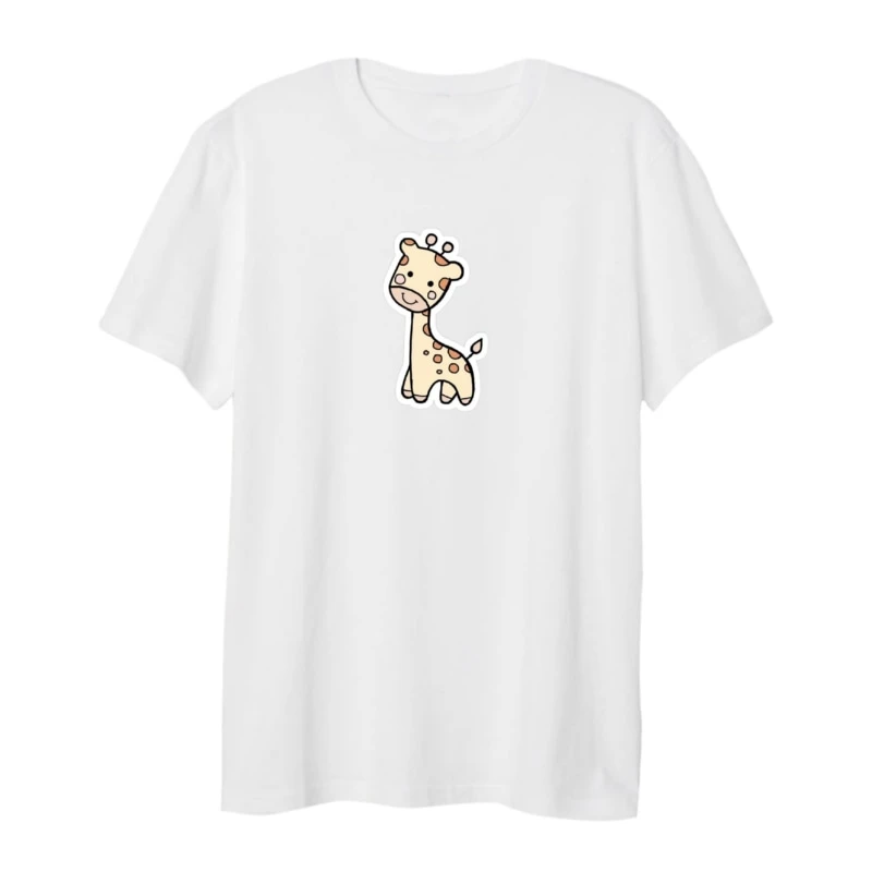 تی شرت لانگ زنانه مدل زرافه کد 1